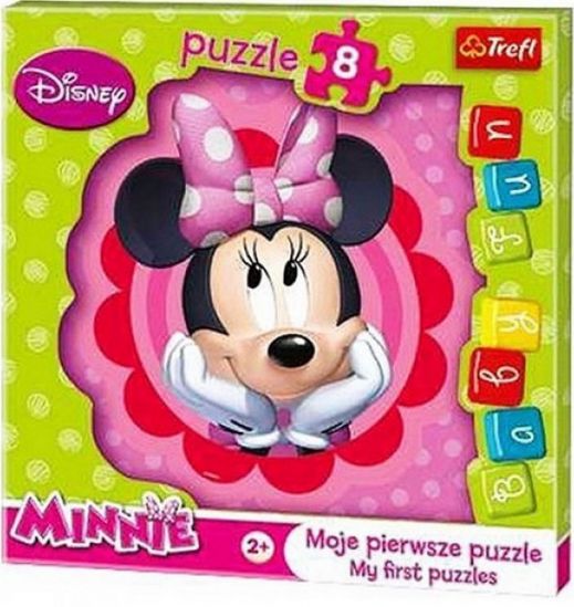 Пазлы Disney «Minnie» макси 8 деталей - фото 1