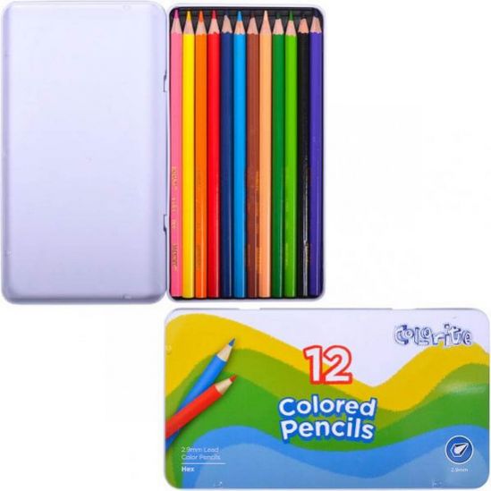 Набор цветных карандашей 12 шт Marco - фото 1