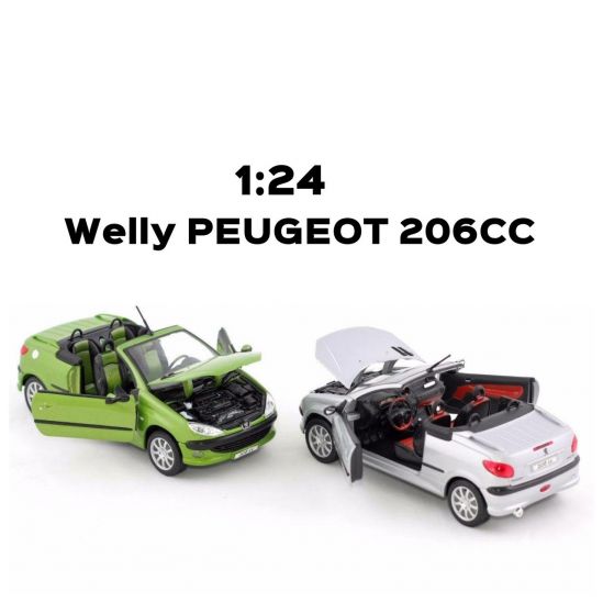 Машина Welly «Peugeot 206CC» - фото 2