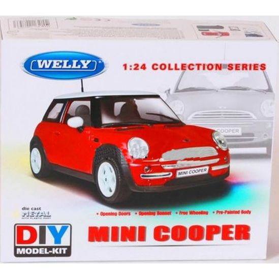 Сборная модель машина Welly «Mini Cooper» - фото 1