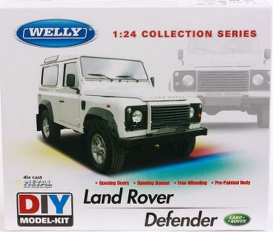 Сборная модель машинка Welly «Land Rover Defender» - фото 2