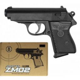 Пистолет металлический с пульками ZM02