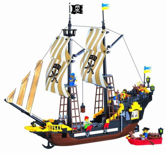 Конструктор Brick Пиратский корабль 307 - фото 2