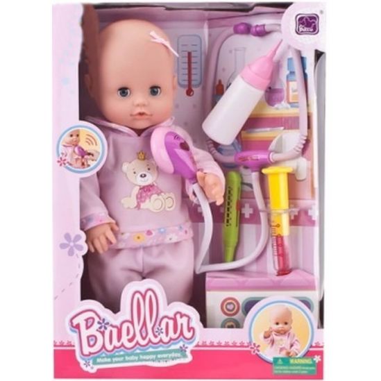 Кукла-пупс Baellar с набором доктора - фото 1