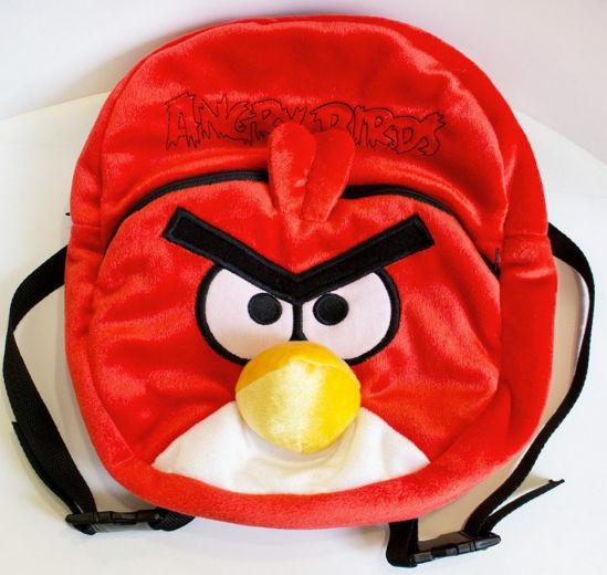 Мягкий красный рюкзак «Angry birds» - фото 1