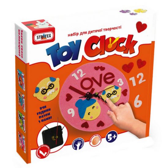 Toy clock «Любовь» - фото 1