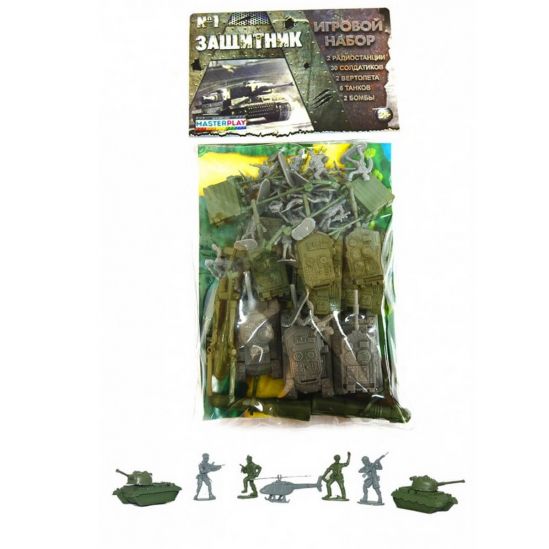Игровой набор солдатиков «Защитник-1» - фото 2