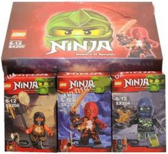 Конструктор Ninja мини воины - фото 2