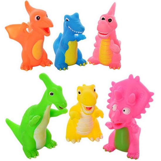 Игрушки-пищалки «Динозаврики» - фото 1