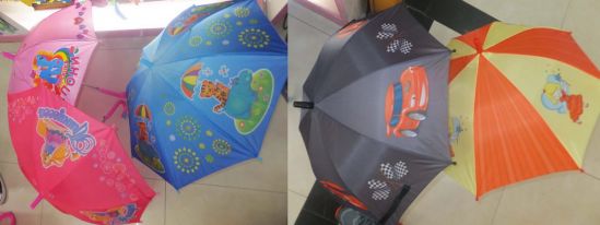 Детский зонтик «Герои мультфильмов» 5 видов - фото 2