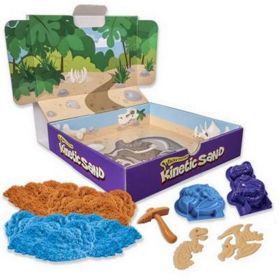 Набор песка с формочками « Kinetic Sand Dino» 340 г - фото 4