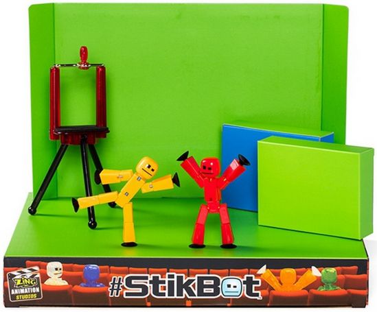 Игровой набор для анимационного творчества Stikbot S1 «Студия Z-Screen» (TST617) - фото 1