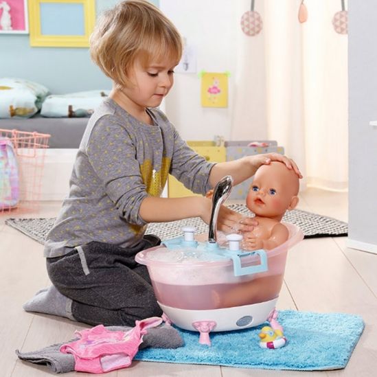 Интерактивная ванночка Zapf для куклы Baby Born «Веселое Купание» (822258) - фото 6