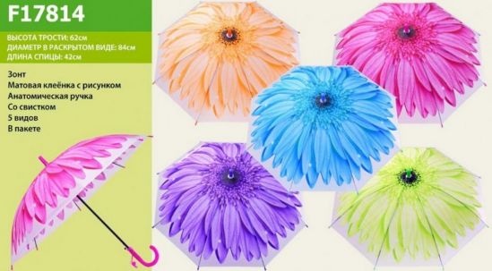 Зонтик «Цветок» 5 видов - фото 1