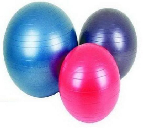 Резиновый мяч для фитнеса 75 см - фото 1