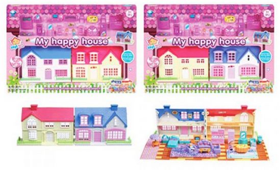 Кукольный домик с фигурками «My happy house» - фото 1