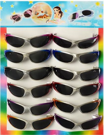 Солнцезащитные детские очки 12 шт - фото 1