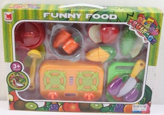 Игровой набор «Резка овощей и фруктов с плитой» - фото 2