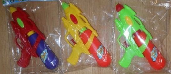 Водяной  игрушечный пистолет 3 цвета - фото 1