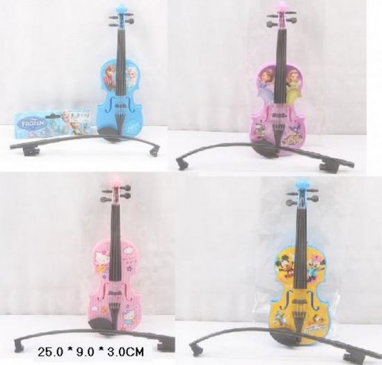 Скрипка детская 4 вида - фото 1