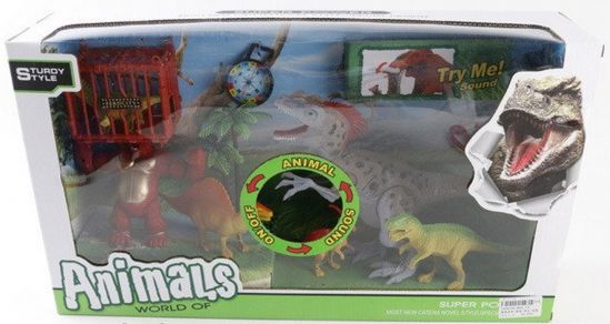 Игровой набор «Динозавры» с аксессуарами 800-73 - фото 1