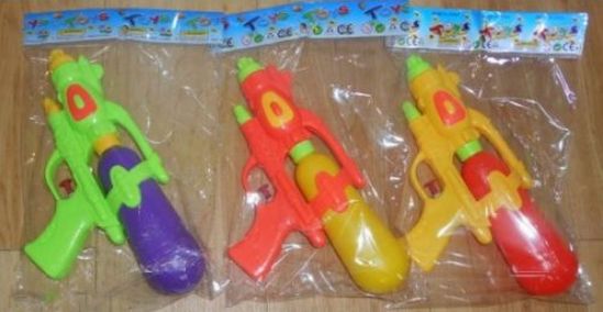 Водяное игрушечное оружие 3 цвета - фото 1