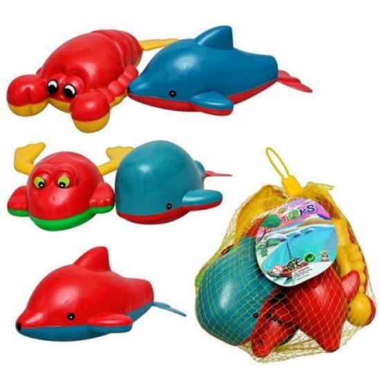 Набор заводных игрушек «Водоплавающие животные» - фото 1