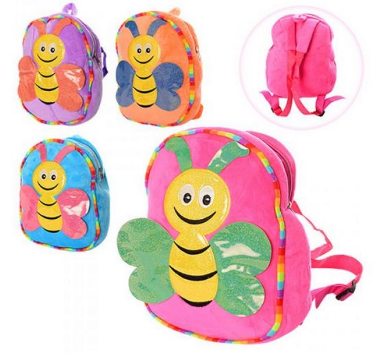 Рюкзак мягкий «Бабочка» 4 цвета - фото 1