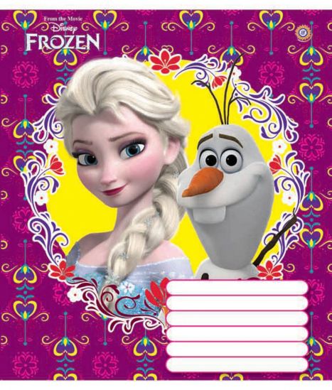 Тетради «Frozen Portrait» линия 12 л - фото 2
