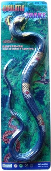 Детская резиновая змея - фото 1