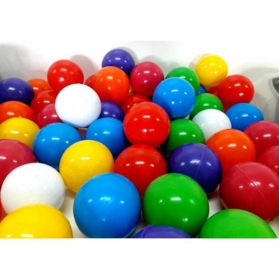 Мягкие шарики для бассейна диаметр 8 см 40 шт Kinderway 02-417 - фото 2