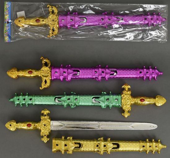 Детский игрушечный меч 3 цвета - фото 1
