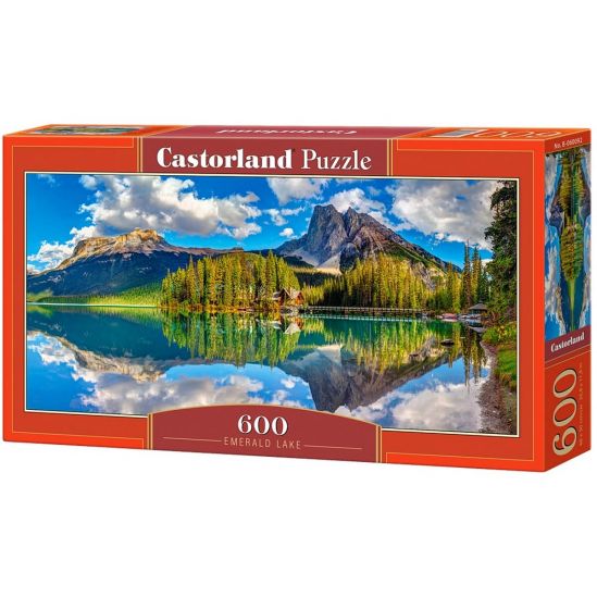 Пазлы Castorland 600 «Изумрудное озеро» - фото 1