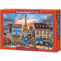 Пазлы Castorland 500 «Улицы Парижа»