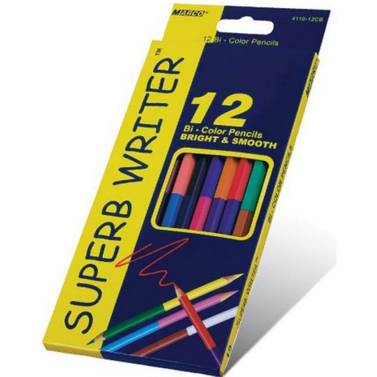 Набор двухсторонних карандашей 24 цвета «Super Writer» - фото 1