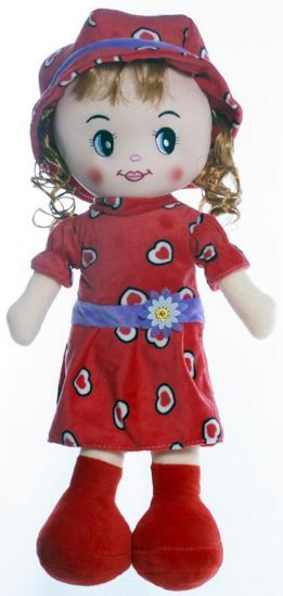 Мягконабивная детская кукла 3 цвета - фото 3