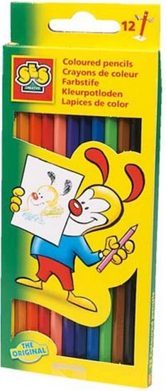 Набор цветных карандашей 12 цветов - фото 1