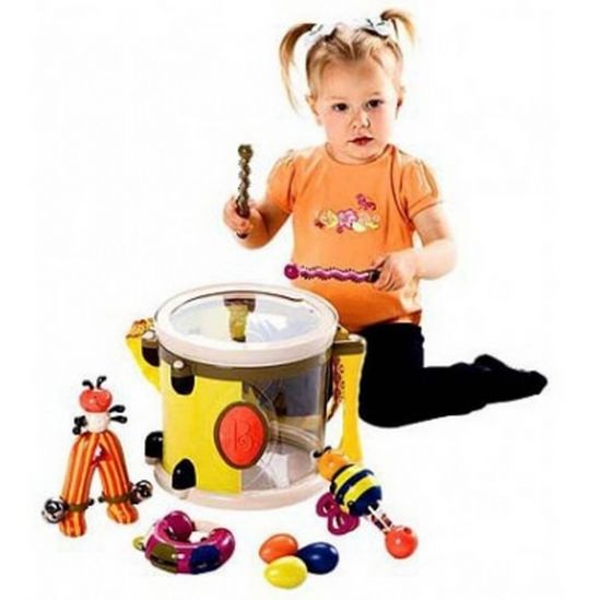 Музыкальная игрушка «Парам-Пам-Пам» 7 инструментов в барабане - фото 5