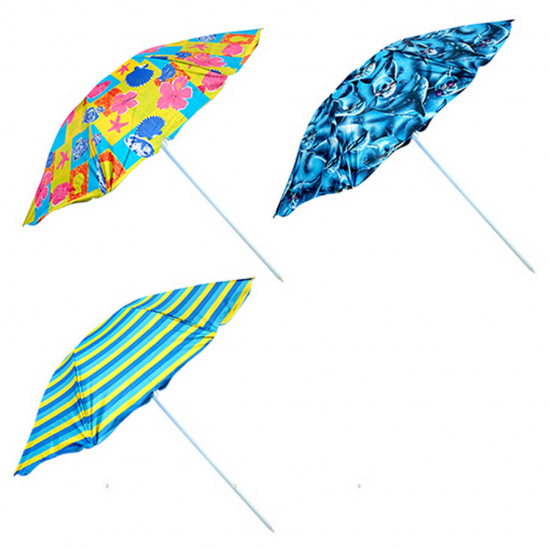 Пляжный зонт диаметр 240 см - фото 2