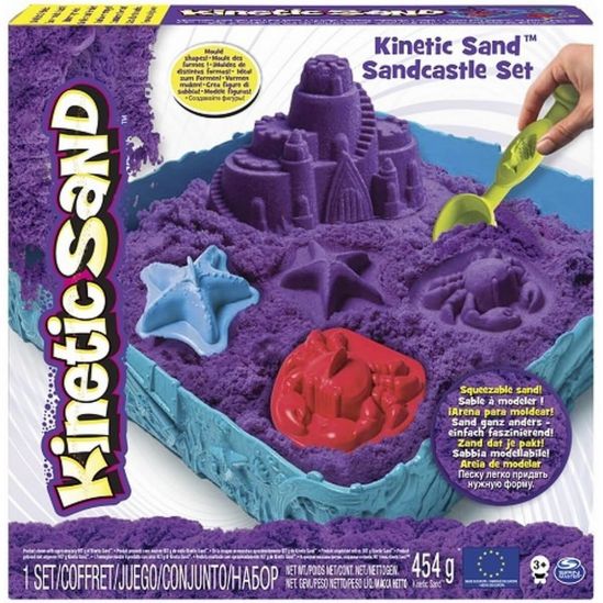 Набор песка для детского творчества «Замок из песка» фиолетовый - фото 1