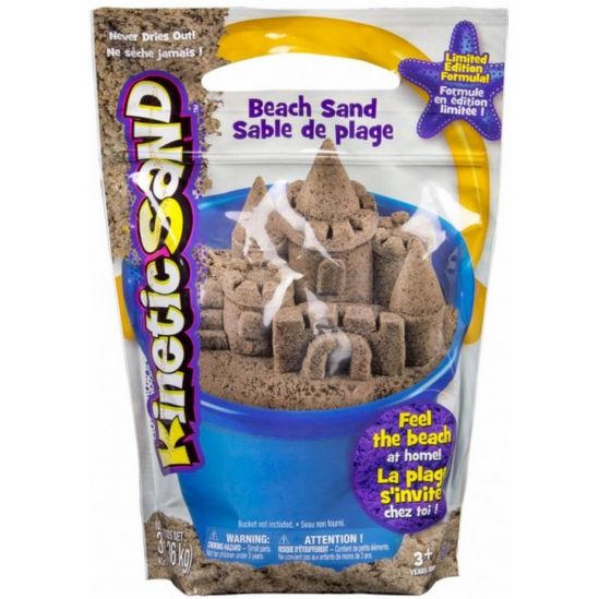 Кинетический песок «Kinetic Sand Beach» песочный цвет - фото 1