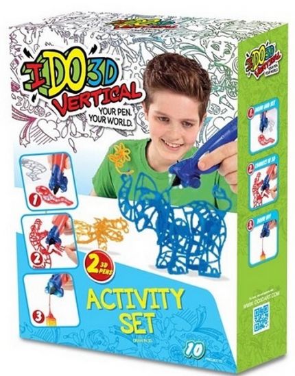 Набор для детского творчества iDo3D «Зоопарк» с 3D-маркером 155249 - фото 1