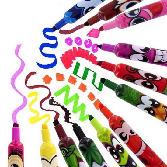 Набор ароматных маркеров для рисования Scentos «Штрих» 12 цветов - фото 3