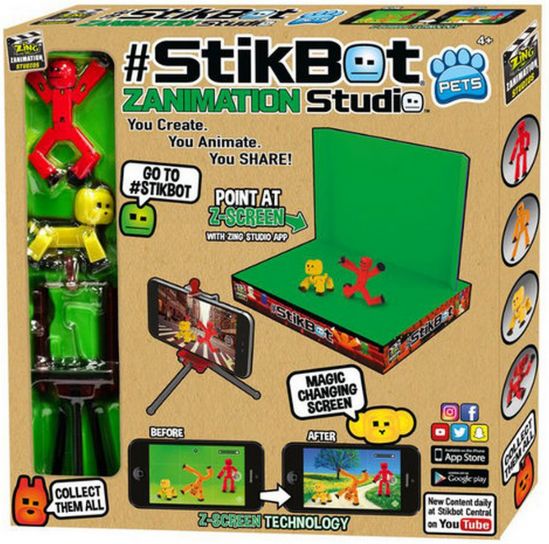 Игровой набор для анимационного творчества Sikbot S2 Pets «Студия Z-Screen» - фото 1