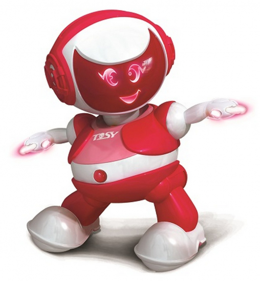 Интерактивный робот Discorobo красный «Алекс» - фото 1