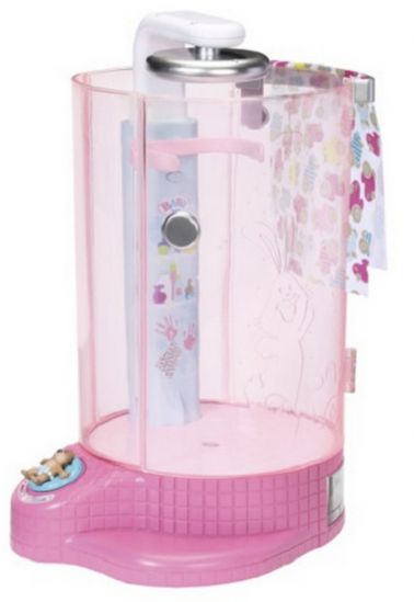 Автоматическая душевая кабинка для куклы Baby Born «Веселое купание» - фото 1