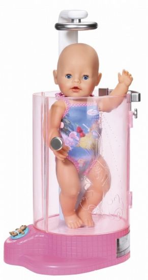 Автоматическая душевая кабинка для куклы Baby Born «Веселое купание» - фото 5
