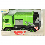 Машина «Multi truck» мусоровоз зеленый