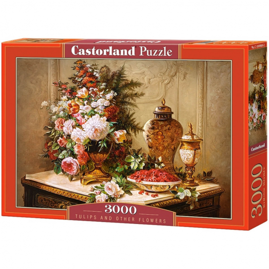 Пазлы Castorland 3000 «Цветы-Живопись» - фото 1