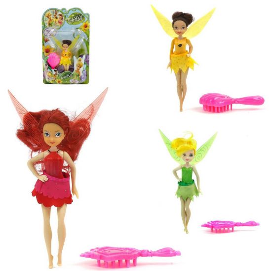 Кукла маленькая «Tinker Bell» с крылышками - фото 1